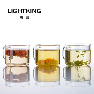 Light King CP-02/4P 150 ml Heat Resistant Glass Tea Cup Set