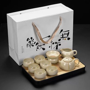 Hwang Yeo-yo Seokpyo Lake Pottery Tea Set Tea Ceremony Set 10p