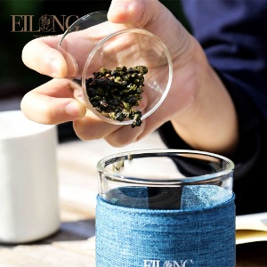 Elong Mini Portable Coffee Tea Canister - Blue